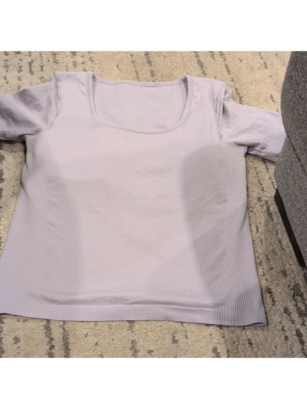 Lululemon Ebb to Street Short Sleeve Shirt Faint Lavender